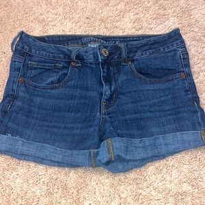 American Eagle super stretch jean shorts